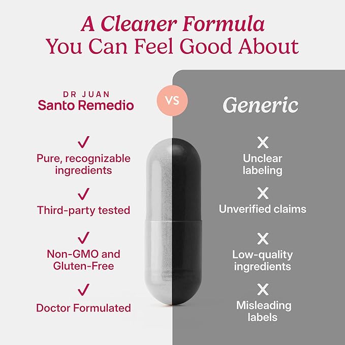 Santo Remedio Nopal Sugar and Gluten Free Dietary Supplement Prickly Pear Cactus Dietary Supplement 700 mg 180 Capsules 90 Servings Per Container