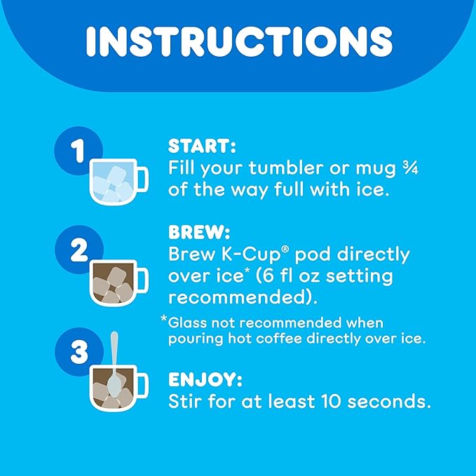 Dunkin' Cold Coffee 60 Keurig K-Cup Pods