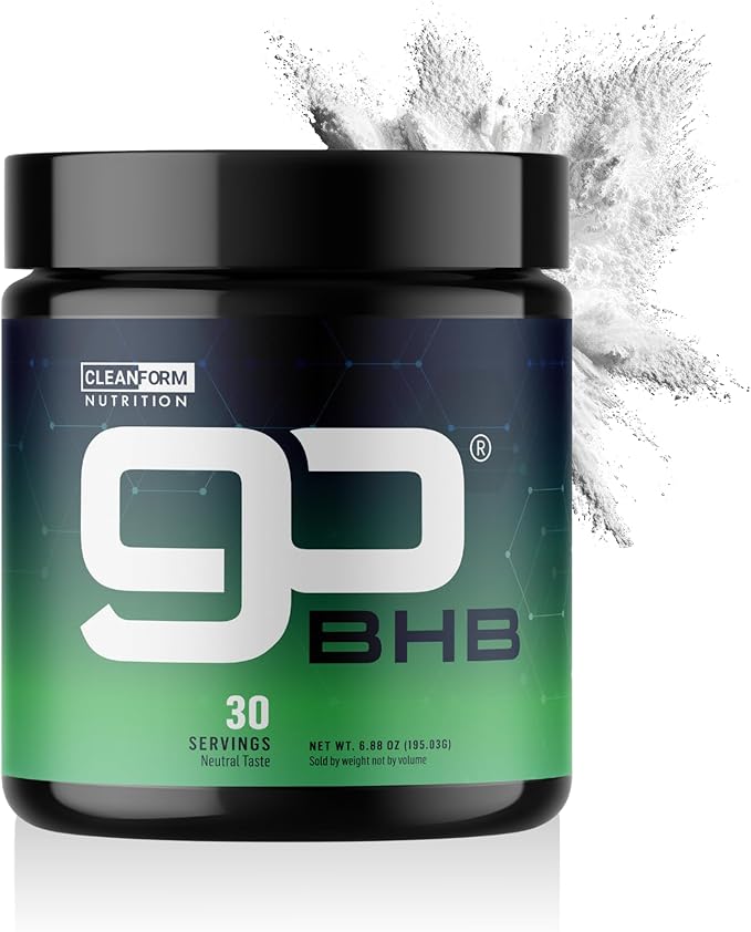 goBHB® Clean Energy Powder | NSF Sport Certified | Cellular Fuel with BHB Salts | Enhances Endurance Mental Clarity Hydration &amp Recovery | No Caffeine or Sugar | Neutral Flavor