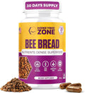 HONEYBEEZONE-Bee Bread Capsules – Nutrient-Rich Superfood for Energy Boost Immune Support Supplement | Non-GMO Gluten-Free 60 Easy-to-Swallow Veggie Capsules