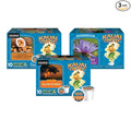 Kauai Coffee K-Cup Pods (Coconut Caramel Crunch Garden Isle Medium Roast &amp Island Sunrise Mild Roast) Variety Pack