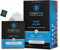 CogniTea Deep Sleep Tea 2mg Melatonin and 50mg L-Theanine for Deep Sleep with Valerian Chamomile Lemon Balm and Passion flower Extra Strength Sleepy for Night Time Rest and Relaxation