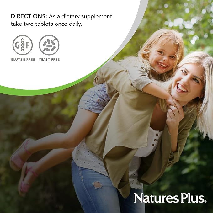 NaturesPlus Women’s Ultra Hair Plus - 60 Sustained Release Tablets Pack of 2 - Nutritional Support for Healthy Hair Structure - Gluten Free - 60 Total Servings