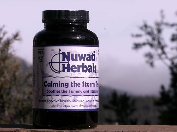 Nuwati Herbals Calming The Storm - Promotes Healthy Digestion - Herbal Tea 4 Ounces