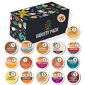 Flavored Coffee Pods Variety Pack – 16ct Sampler with 16 Unique Flavors – Compatible K-Cup Pods Assortment for Keurig Brewers – Includes Toffeenut Hazelnut Vanilla Caramel Mocha Cinnamon &amp Mo