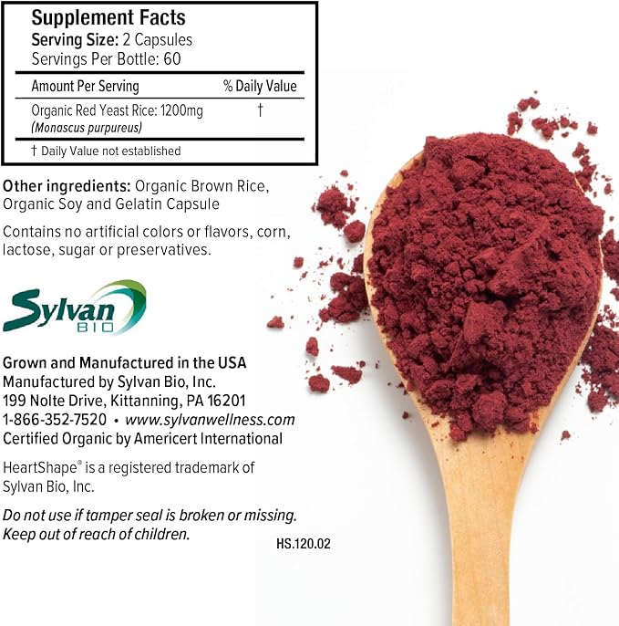 OTC Red Yeast Rice 120 Count