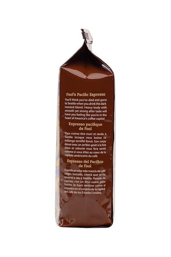 Coffee Fool's Pacific Espresso (Coarse Grind)