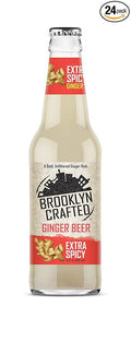 Brooklyn Crafted - Extra Spicy Ginger Beer - 12 oz (24 Glass Bottles)