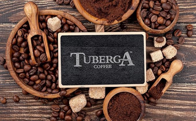 Tuberga Premium Quality Whole Bean Coffee Medium Roast 2.2 Ib Bag Original Italian Coffee. (Pack of 1)
