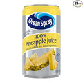 Ocean Spray 100% Pineapple Juice 7.2 oz Cans (Pack of 24)