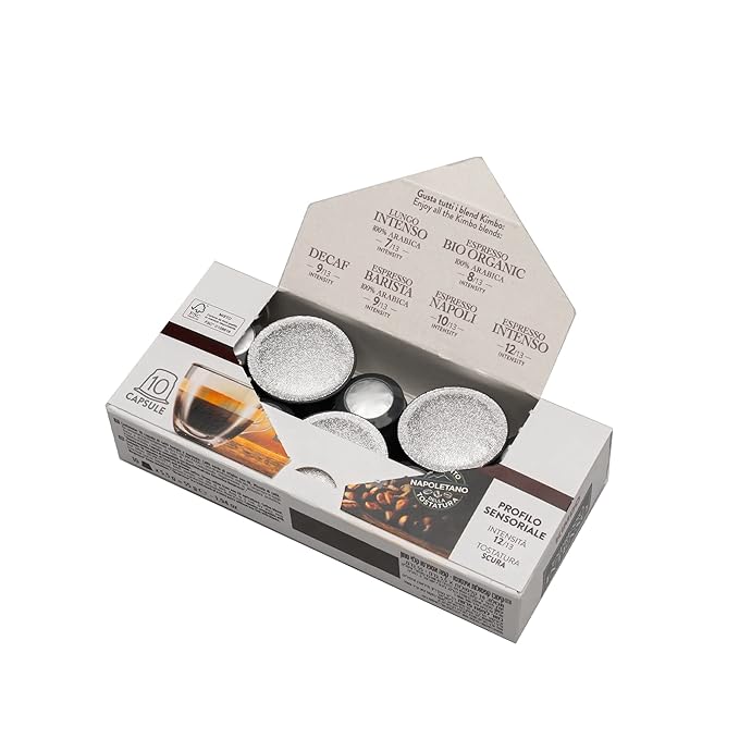 KIMBO Espresso Capsules Compatible with Nespresso original machines (Intenso Napoletano 100 regular capsules)