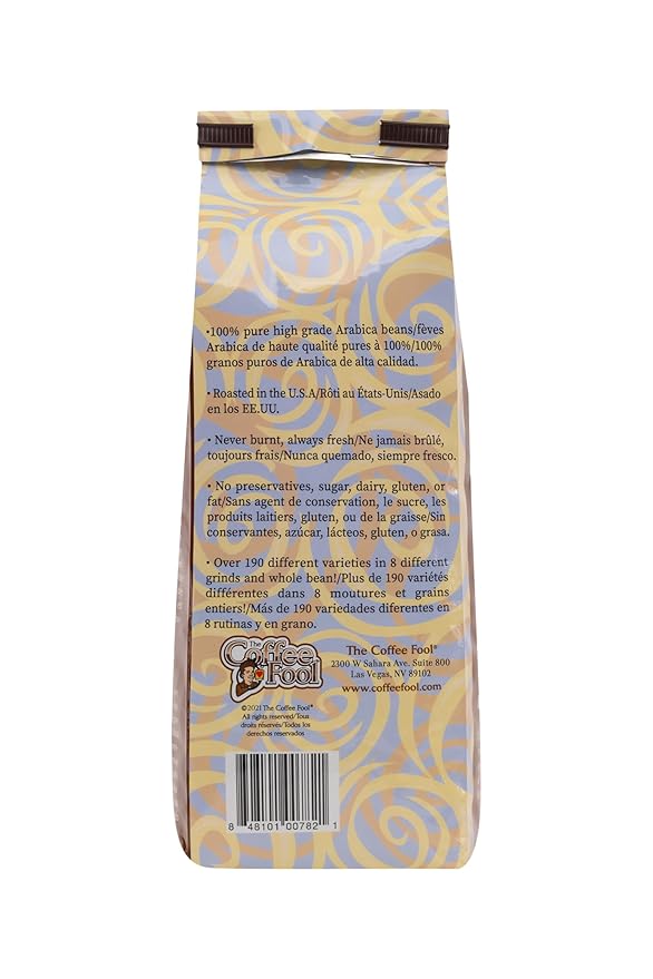 Coffee Fool's Organic Fair Trade House Italian (Whole Bean)