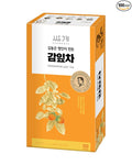Ssanggye Persimmon Leaf Tea 1.0g x 100 Tea Bags Bulk Size Premium Korean Herbal Hot Cold Hygienic Single Tea Vitamin Mineral Content Herb Soft Taste Traditional Oriental 감잎차 4 Seasons Made in Korea