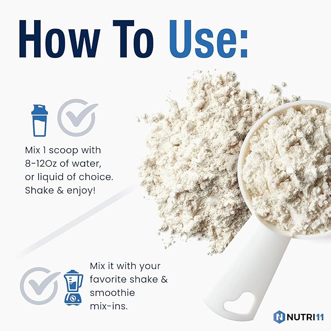 NutriDinner by Nutrillermo | Grass-Fed Collagen Protein Powder | Collagen with Magnesium B-Vitamins | Collagen Supplement for Sleep and Recovery (149 Vanilla)
