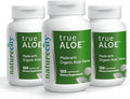 NatureCity True-Aloe Per Serving– Made with Organic Aloe Vera (360 Capsules) Digestive Skin and Joint Support|Small Easy-to-Swallow Pills