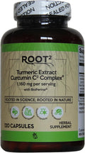Vitacost Turmeric Extract Curcumin C3 Complex with Bioperine - 1160 mg per Serving - 120 Capsules