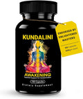 KUNDALINI AWAKENING Herbal Supplement – Ayurvedic Herbal Blend with Ashwagandha Bacopa Tulsi and Haritaki – Supports Spiritual Growth Chakra activation Meditation &amp Higher Consciousness.