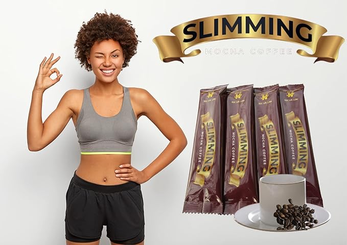 Slimming Mocha Coffee – Burn + Control Herbal Coffee – Metabolism &amp Weight Management – Premium Arabica &amp Robusta Blend – Sugar Free Gluten Free Keto Friendly