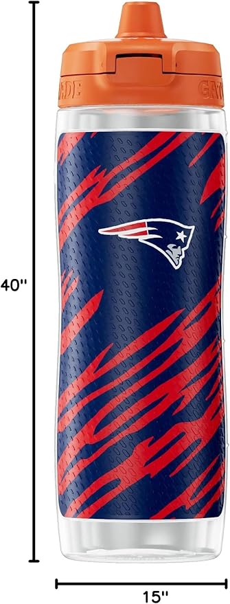 Gatorade Gx NFL Non-Slip Squeeze Bottles Gx Hydration System &amp Gx Sports Drink Concentrate Pods