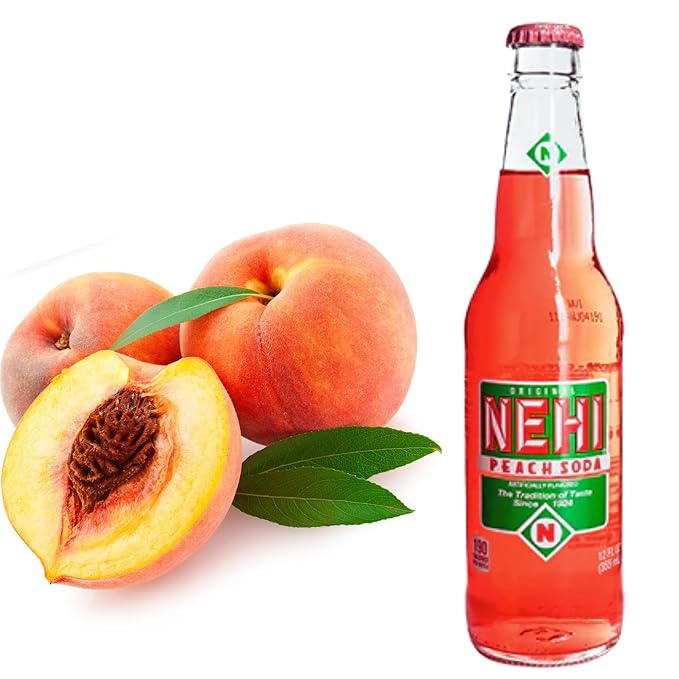 Nehi Variety Pack | Most Popular Flavors | Real Cane Sugar | Caffeine Free | 12 oz Glass Bottles With Crazy Pop Bottle Opener (12 Pack)