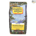 Organic Pre-Ground Breakfast Blend Coffee 12 Ounce - 6 per case.