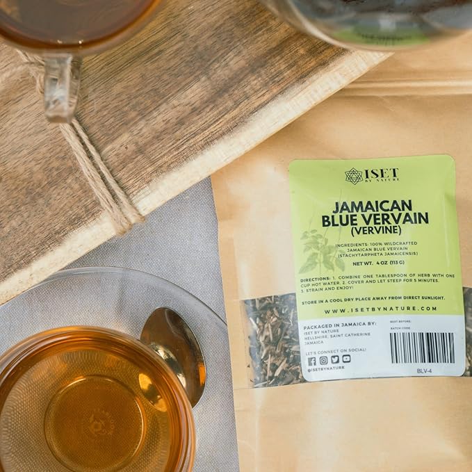 Jamaican Blue Vervain Tea Loose Leaf Herb 4 oz