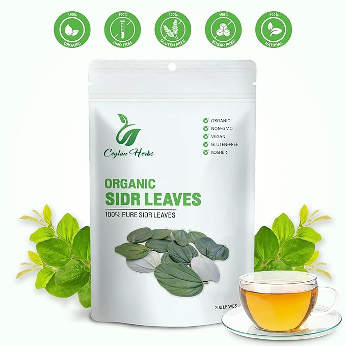 Dried SIDR Leaves - 100% Pure Organic Sun-Dried Leaves Healthy Well Cleaned Leaves