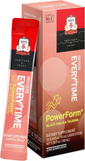 JUNG KWAN JANG US Everytime PowerForm - Intra Workout Herbal Energy Drink Packets with Korean Red Ginseng Black Maca Root &amp Taurine - Non GMO (0.33 fl oz 10 Sticks)