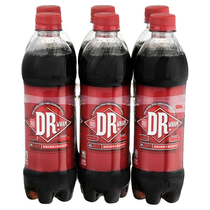 Dr. Wham Soda 6 Pack 16 Ounce