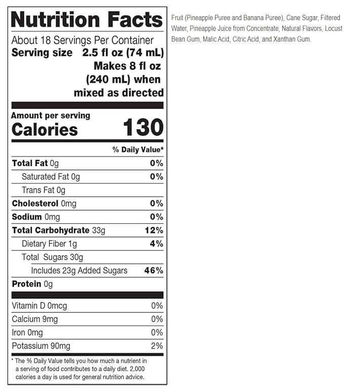 Dr. Smoothie Classic Pineapple Blend 46 fl. oz. (Pack of 2)