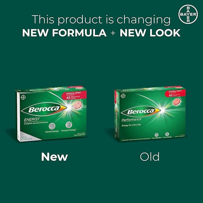 Berocca Performance Original 45 Effervescent Tablets