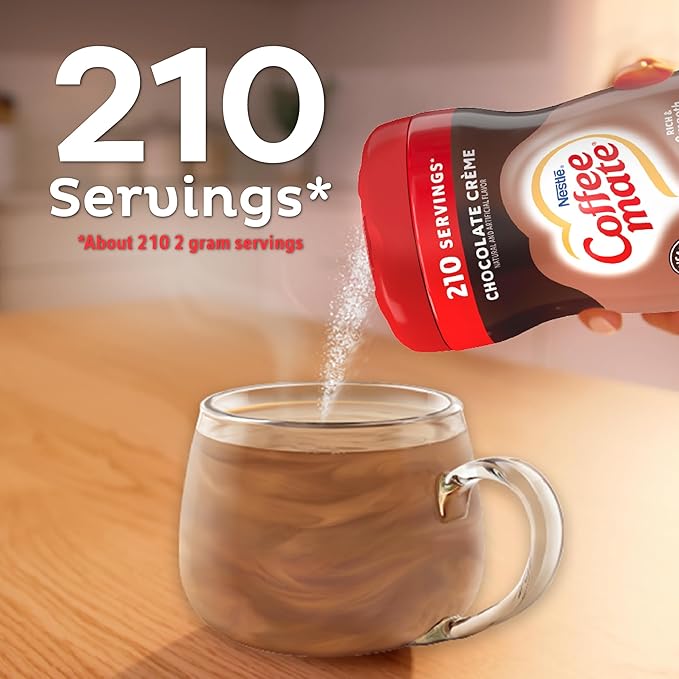 Coffee-mate Nestle Coffee Creamer Creamy Chocolate 10.2 Ounce (Pack of 1) 11001398