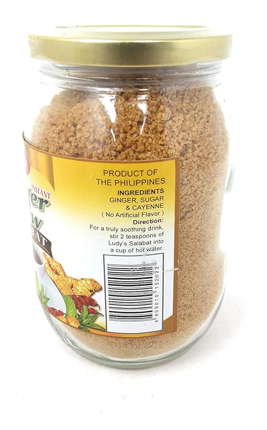 Ludy's Salabat Ginger Brew &amp Ginger Juice with Calamansi 360g (Pack of 2)