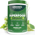 Greens+ Organic RAW Superfood Powder Super Blend Immune Support Morning Kick Energy Boost Nutrition Vibrant Health Dietary Supplement Vegan Soy/Dairy/Gluten Free(8.46oz)