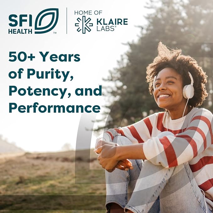 Klaire Labs SFI Health CurcuThera - 500 Milligrams Meriva Curcumin Complex with 29x Higher Bioavailability &amp Patented Phytosome Delivery Technology Hypoallergenic Vegan (60 Capsules)