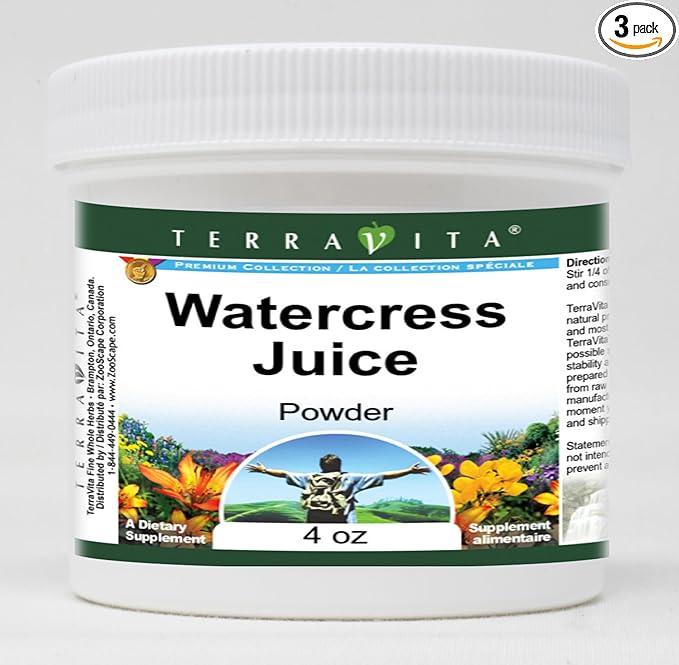 Watercress Juice Powder (4 oz ZIN: 521974) - 3 Pack