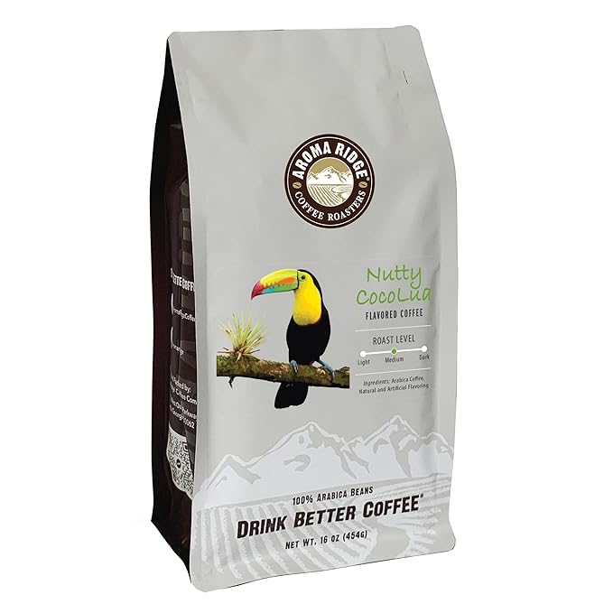 Nutty Coco-Lua SWP Decaf Coffee 1 lb Whole Bean