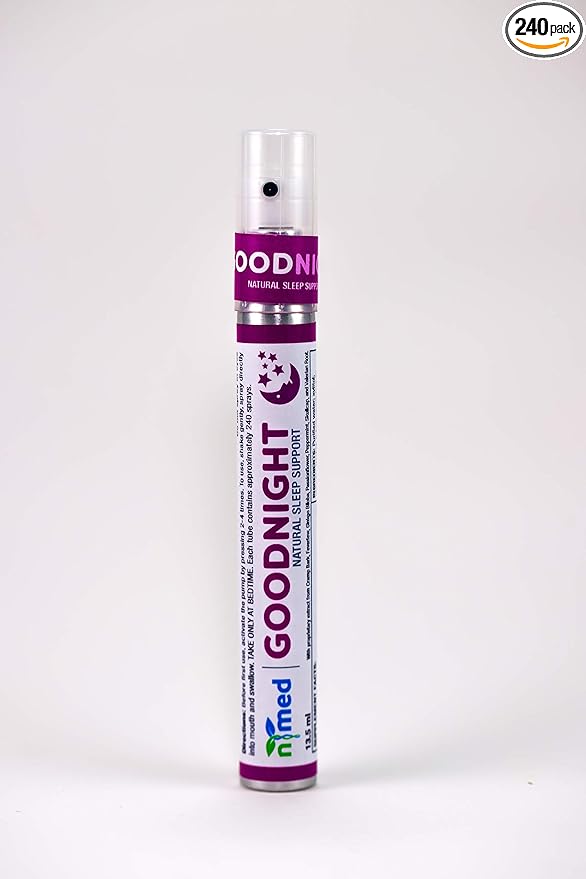 Goodnight Sleep Aid Melatonin Dietary Supplement Liquid Formula Sleep