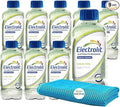 Electrolit Lemon Lime Hydration Drink with Electrolytes 21 fl oz Plastic Bottles 9 Pack + 1 Microfiber Cooling Towel by KOOL8SHOP Infinite Deals