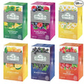 Ahmad Herbal Tea Variety Pack with Mixed Citrus Peppermint and Lemon Mixed Berries &amp Hibiscus Camomile &amp Lemongrass Wild Strawberry &amp Blackcurrant 20 bags each (Pack of 6)