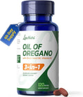Oil of Oregano with Black Seed Oil &amp Vitamin D3 – Enteric-Coated Softgels for Gentle Delayed-Release Immune &amp Digestive Support – Mild Taste Easy to Swallow – 120 Softgels 60-Day Supply