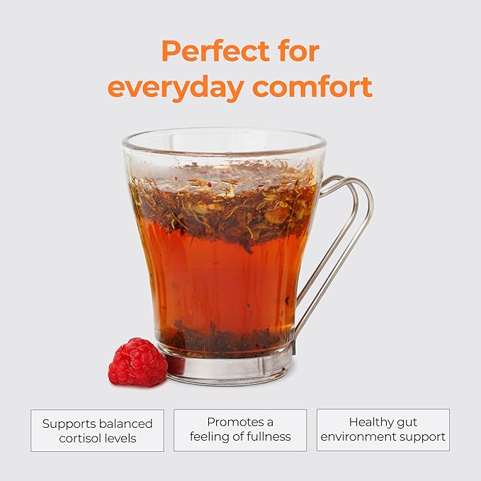Michelle Peiret Constipation Relief Tea Natural Constipation Relief for Women Digestive Tea Cherry Flavored 15 Servings