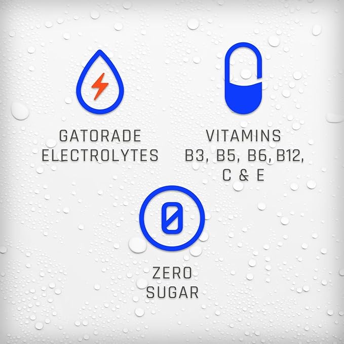 Enhanced Electrolyte Water Beverage with Immune Support Zero Sugar and Low Calorie Hydration Vitamin C and Zinc Infused Variety Pack Flavors 16.9 fl oz Bottles 24 Pack for Fitness