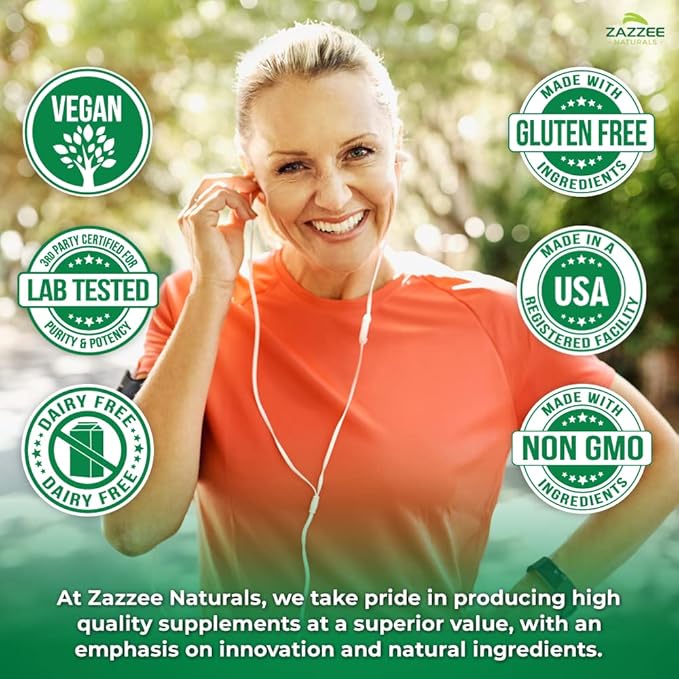 Zazzee Extra Strength Mucuna Pruriens 8:1 Extract Minimum 20% L-Dopa 1000 mg 220 Vegan Capsules 110 Day Supply Concentrated and Standardized 8X Extract 100% Vegetarian All-Natural and Non-GMO