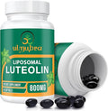 800 MG Liposomal Luteolin Supplement - Maximum Absorption Premium Antioxidant Supplement for Brain &amp Overall Well-Being 60 Softgels - 30-Day Supply