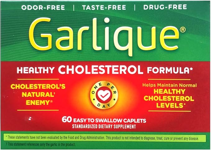 Garlique Caplets 60 Tablets (Pack of 3)