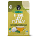 FGO Organic Thyme Leaf Tea 100 Count Eco-Conscious Tea Bags Caffeine Free Resealable Bag Packaging May Vary (Pack of 1)