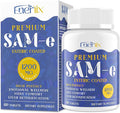 1200 MG SAM e Supplement for Brain Mood Joint and Liver High Absorption SAM-e (S-Adenosyl-L-Methionine) with CoQ10 5-HTP Enteric Coated 60 Tablets Vegan