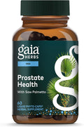 Gaia Herbs Prostate Health - Supports Prostate Health and Function for Men - with Saw Palmetto Green Tea Nettle Root and White Sage* - 60 Vegan Liquid Phyto-Caps (30 Servings)