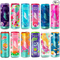 AIanni Energy Drinks Assorted Variety Pack Sugar Free Low Calorie Energy Drinks 200mg Caffeine Biotin B Vitamins Zero Sugar 10 Calories 12 Fl Oz Cans (Pack of 12)